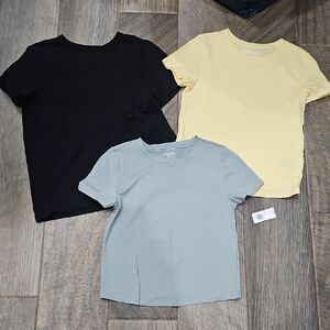 Set Of 3 Old Navy Tees - Womens Size XS